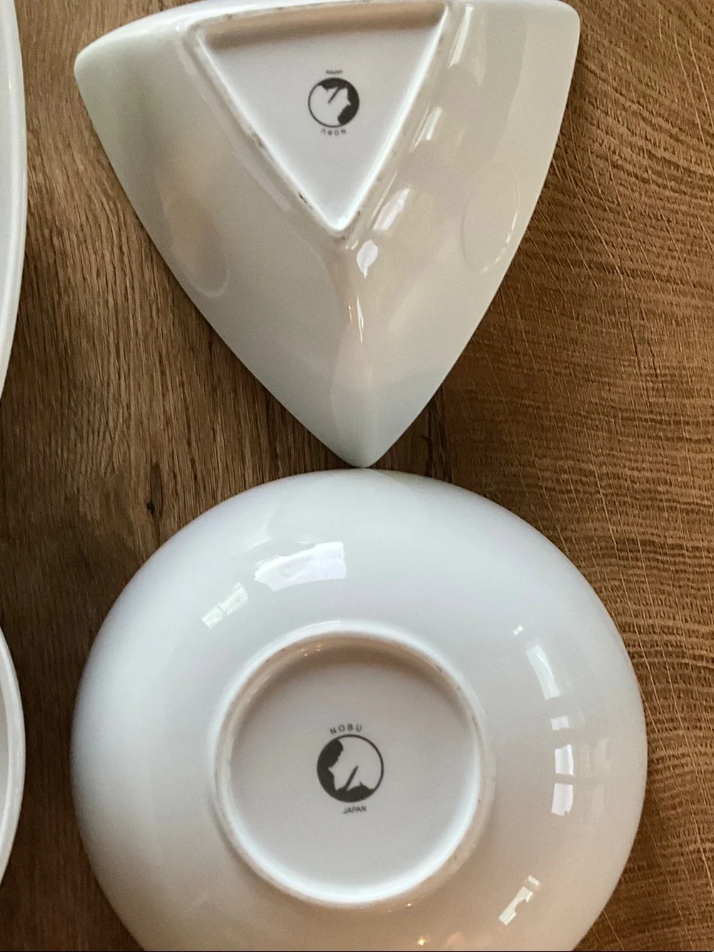 White Ceramic Nobu Serve Bowls - Set of 4